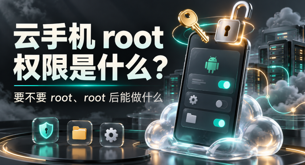 云手机 root 权限是什么 要不要 root、root 后能做什么_图片1 云手机 root 权限是什么 要不要 root、root 后能做什么_图片1